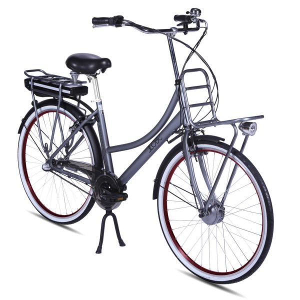 Llobe Alu Elektro City Bike Rosendaal 2 28 Zoll Lady grau 36V/10