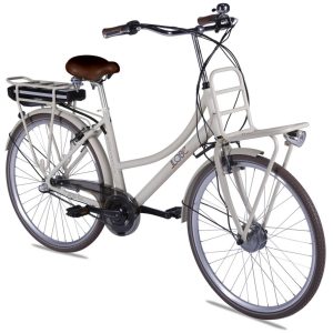 Llobe Alu Elektro City Bike Rosendaal 2 28 Zoll Lady beige 36V/10