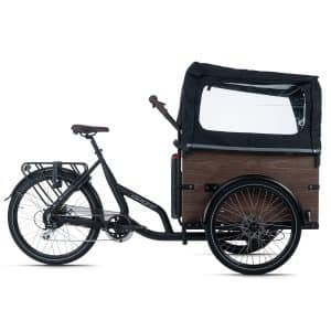 Adore Adore Cargo E-Bike Urban Deluxe schwarz