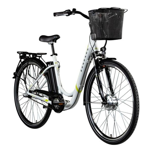 Zündapp Z510 E Bike Damenfahrrad ab 155 cm Rücktritt Pedelec 28 Zoll Fahrrad mit tiefem Einstieg Hollandrad mit 3 Gang Nabenschaltung StVZO... 48 cm