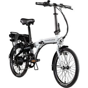 Zündapp Z120 20 Zoll E Bike Elektro Bike Pedelec Faltrad E Klapprad E Fahrräder leichte Ebikes 20" Urban E Bikes Stadtrad... schwarz/weiß