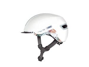 Abus HUD-Y ACE Helm | 54-58 cm | flower white