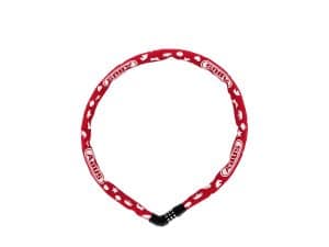 Abus Steel-O-Chain 4804C Symbols Kettenschloss | 75 cm | red