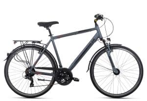 Adler Verona | 28 Zoll | grey black red | 58 cm Radgröße