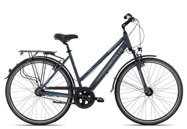 Adler Verona Nexus Trapez | 28 Zoll | darkgrey matt/grey blue | 50 cm Radgröße