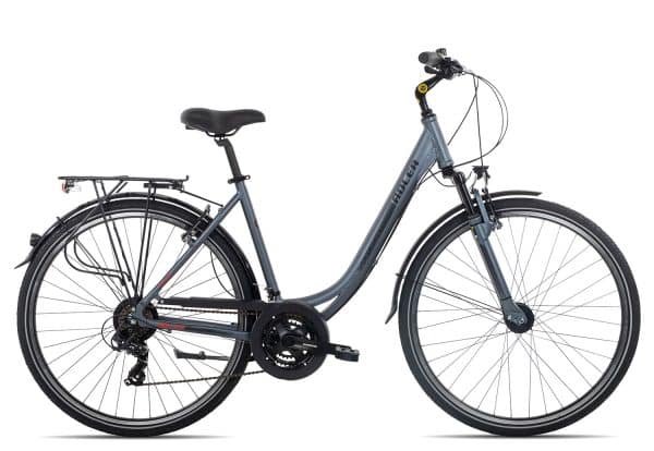 Adler Verona Wave | 28 Zoll | grey black red | 55 cm Radgröße