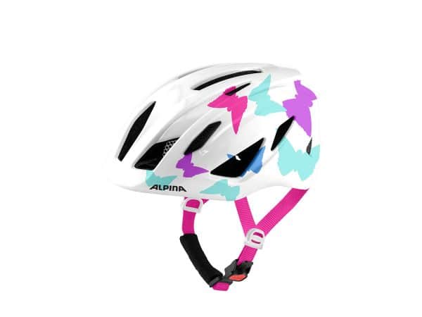 Alpina Pico Helm | 50-55 cm | pearlwhite butterflies gloss