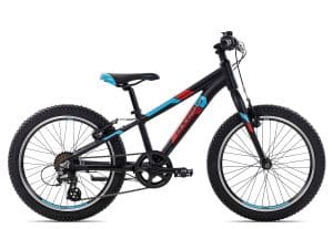 Axess STIPE 20 2022 | 20 Zoll | black matt/red/blue | 26 cm Radgröße