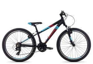 Axess STIPE 24 2022 | 24 Zoll | black matt/red/blue | 12 Zoll Radgröße