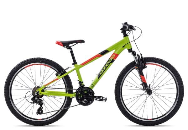 Axess STIPE 24 2021 | 24 Zoll | lime matt/black/red | 12 Zoll Radgröße