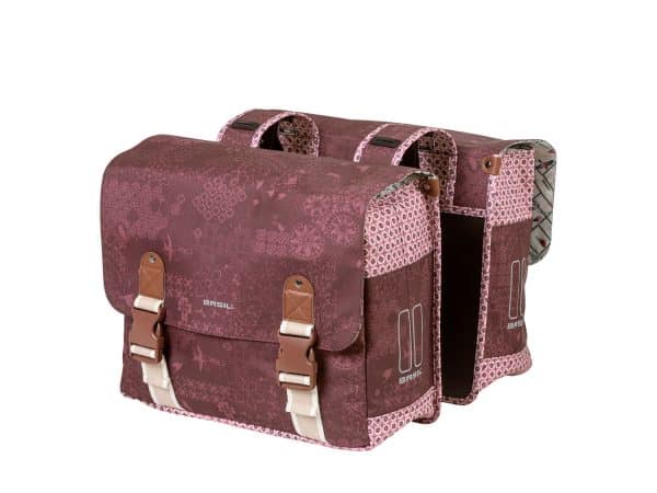 Basil Boheme Double Bag | 35 Liter | fig red