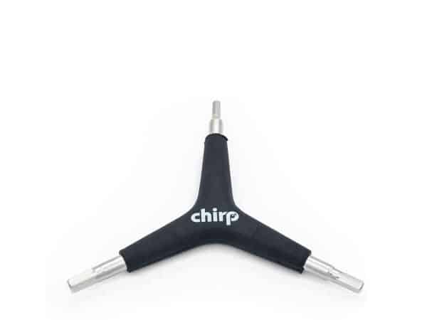 Chirp Innensechskant Y-Schlüssel | 4/5/6 mm | schwarz