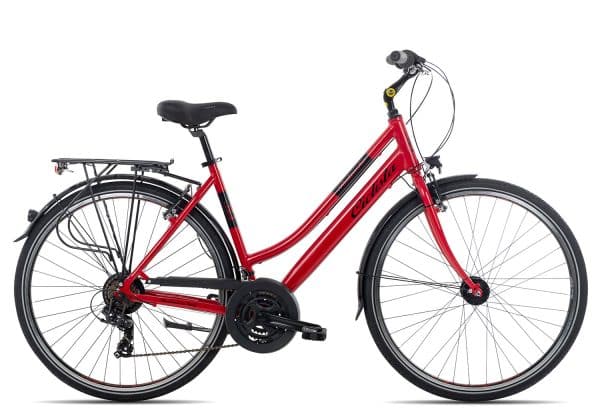 Ciclista Ponte Vecchio Trapez | 28 Zoll | red black | 56 cm Radgröße