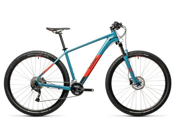 Cube Aim EX 2021 | 29 Zoll | blue´n´red | 19 Zoll Radgröße