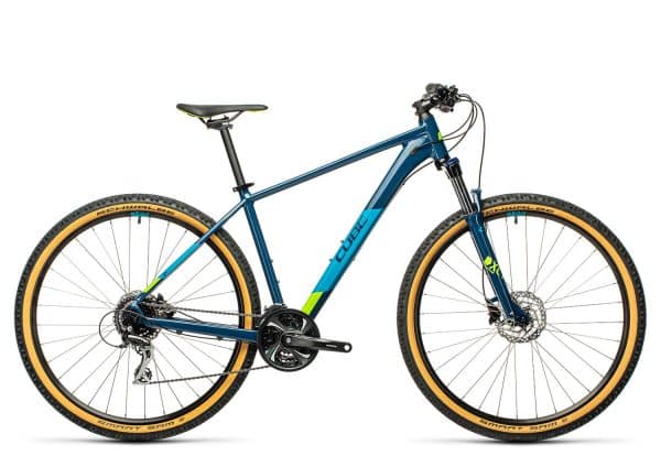 Cube Aim Race 2021 | 29 Zoll | blueberry´n´lime | 23 Zoll Radgröße