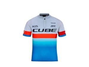 Cube Junior Action Teamline Trikot kurz | 122/128 | blue red