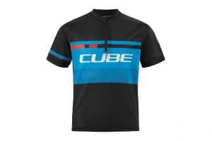 Cube Junior Action Teamline Trikot kurz | 110/116 | black blue