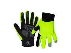 Endura Strike Waterproof Gloves | 8 | neon gelb