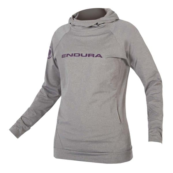 Endura Singletrack Hoodie Womens | XS | grau