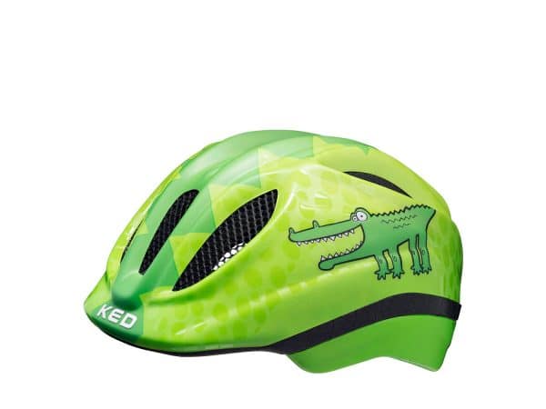 KED Meggy Trend II Kinderhelm | 44-49 cm | green croco