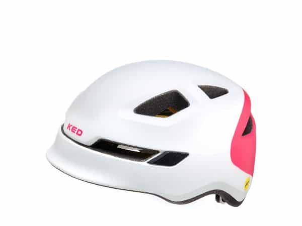 KED Pop Helm | 52-56 cm | white magenta