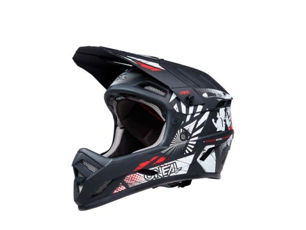 ONeal Backflip Fullface-Helm | 61-62 cm | black white