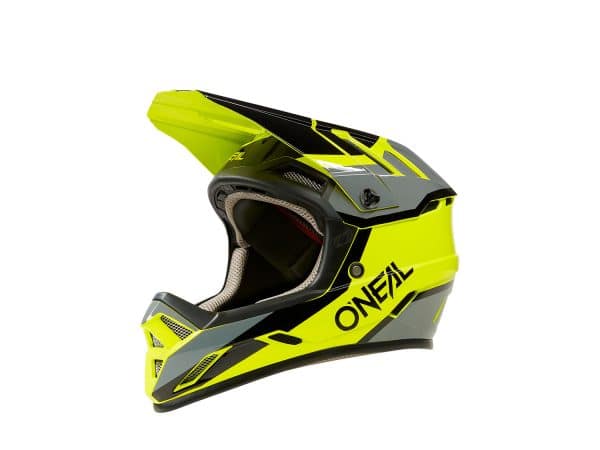 ONeal Backflip Fullface-Helm | 55-56 cm | strike neon yellow