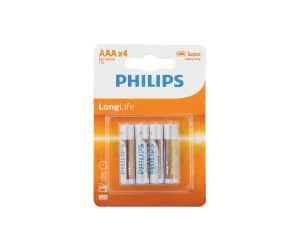 PHILIPS Longlife Micro AAA Batterien