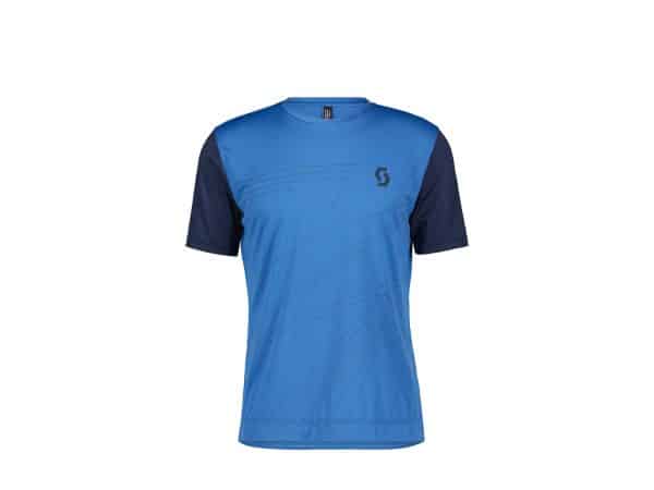 Scott Trail Flow KA-Shirt | L | storm blue/midnight blue