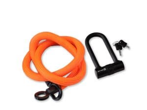 Tex-Lock eyelet X-Serie Kabelschloss | 160 cm | orange