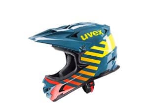 Uvex HLMT 10 Bike Fullface-Helm | 58-60 cm | blue fire