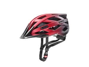 Uvex I-VO CC Helm | 52-57 cm | red black matte