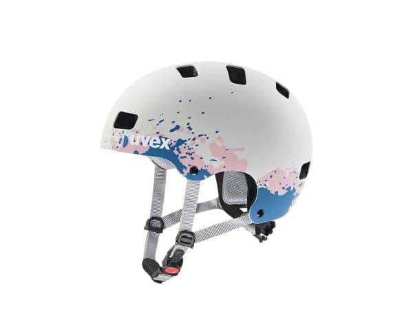 Uvex Kid 3 CC Helm | 55-58 cm | grey grapefruit matte