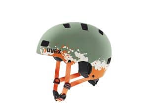 Uvex Kid 3 CC Helm | 55-58 cm | moss green sand matte