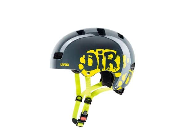 Uvex Kid 3 Helm | 55-58 cm | dirtbike gray lime