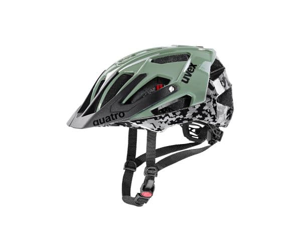 Uvex Quatro MTB Helm | 56-61 cm | pixelcamo olive