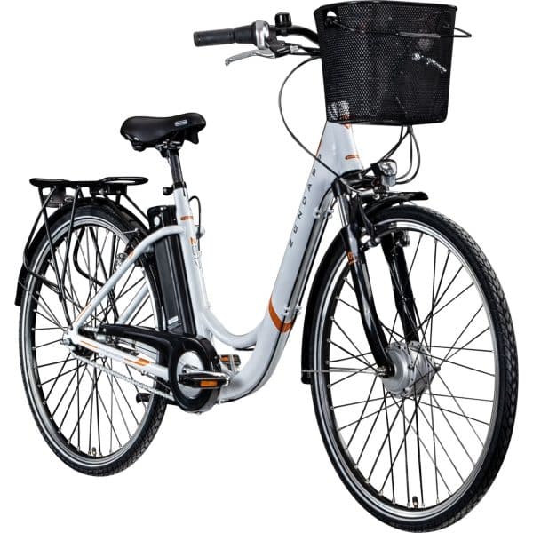 Zündapp Z517 E Bike Damenfahrrad 28 Zoll 155 - 190 cm mit 7 Gang Nabenschaltung Rücktritt Pedelec Hollandrad Citybike Nabenmotor... 48 cm