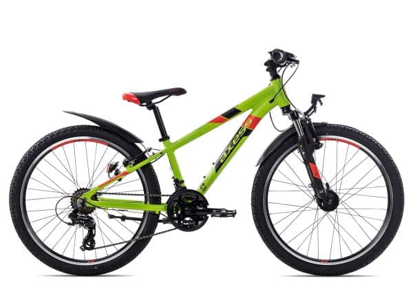 Axess STIPE STREET 24 2021 | 24 Zoll | lime matt/black/red | 12 Zoll Radgröße