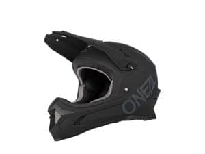 ONeal Sonus Deft Fullface Helm | 55-56 cm | solid black