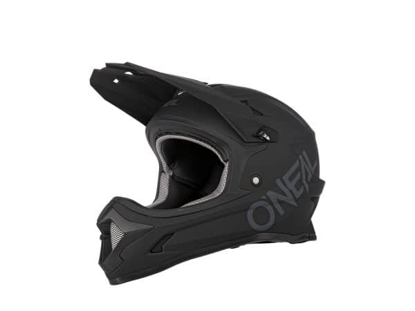 ONeal Sonus Deft Fullface Helm | 61-62 cm | solid black