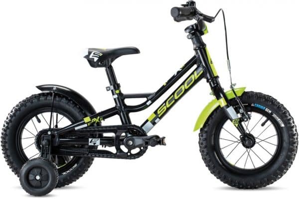 S'cool faXe 12-1S Kinderfahrrad Schwarz Modell 2022