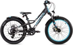 S'cool faXe Alloy 20-7 Kinderfahrrad Grau Modell 2021