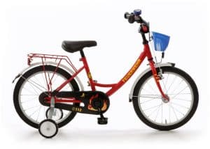 Bachtenkirch Feuerwehr 18"" Kinderfahrrad Rot Modell 2019