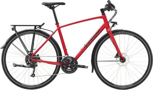 Trek FX 2 Disc Equipped Trekkingrad Rot Modell 2022