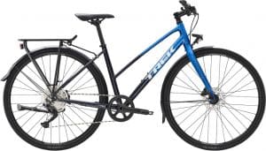 Trek FX 3 Disc Equipped Stagger Trekkingrad Blau Modell 2022