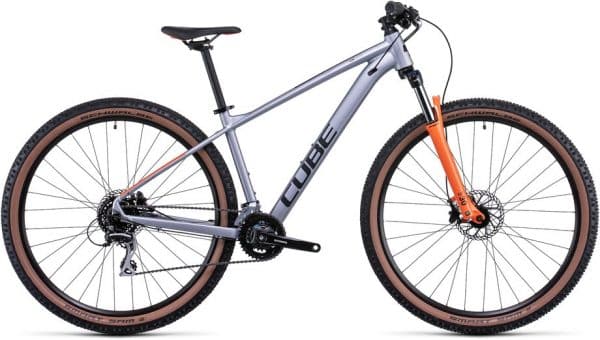 Cube Aim Race Mountainbike Silber Modell 2022