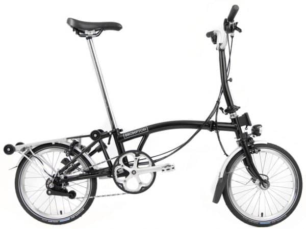 Brompton M6R - FCB - SV8 Klapprad Schwarz Modell 2021