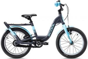 S'cool niXe Evo 16 Kinderfahrrad Grau Modell 2021