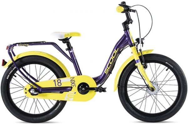 S'cool niXe Street Alloy 18 Kinderfahrrad Lila Modell 2021