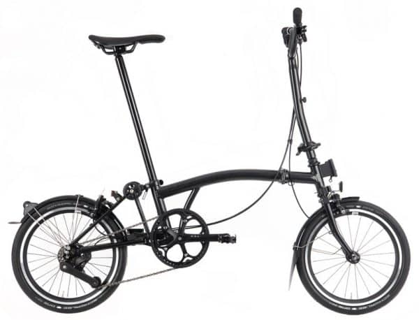 Brompton P-Line Urban Klapprad Schwarz Modell 2022